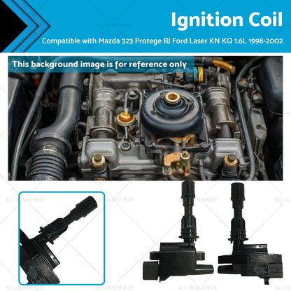 2X Ignition Coils Pack for Mazda 323 Protege (BJ) Ford Laser (KN KQ) 1.6L