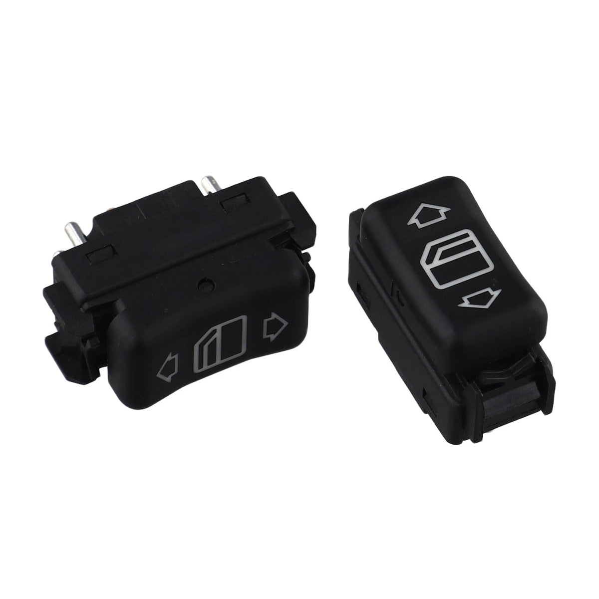 2X Console Power Glass Switch for Mercedes W124 W126 W201