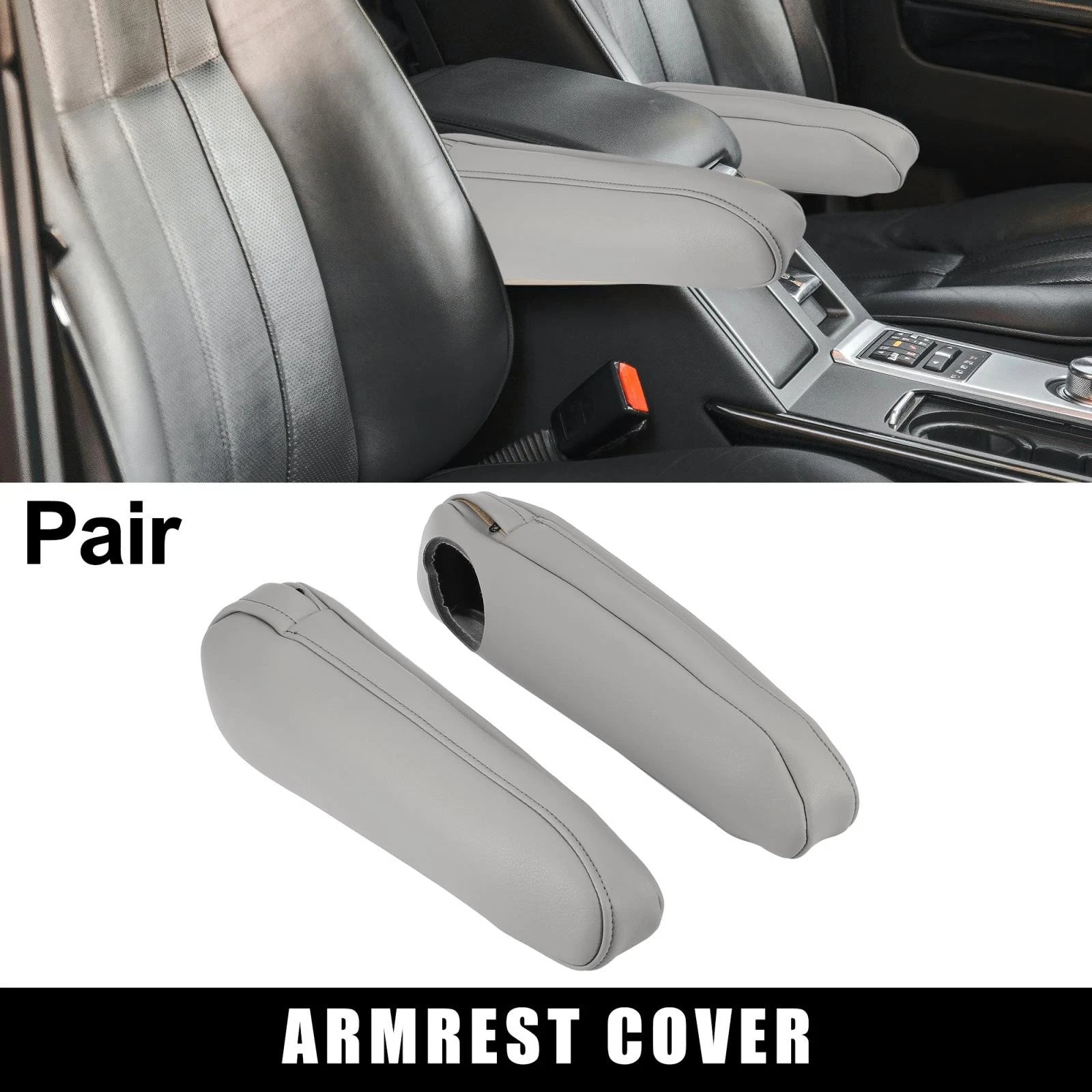 Front Seat Armrest Cover Pair OEM Replacement for Toyota Sienna (2011–2017)