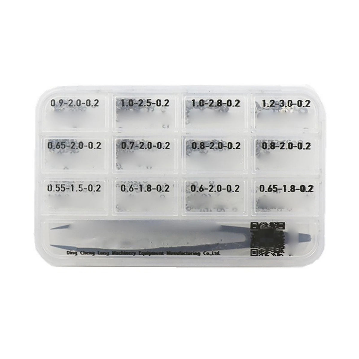 360Pack 0.2mm Assorted E-Clips for Watch Repair (12 Sizes)