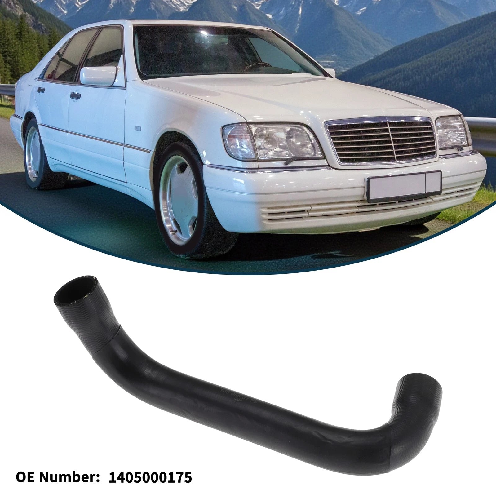 Radiator Hose Replacement for Mercedes-Benz S-Klasse W140 (1991–1998)