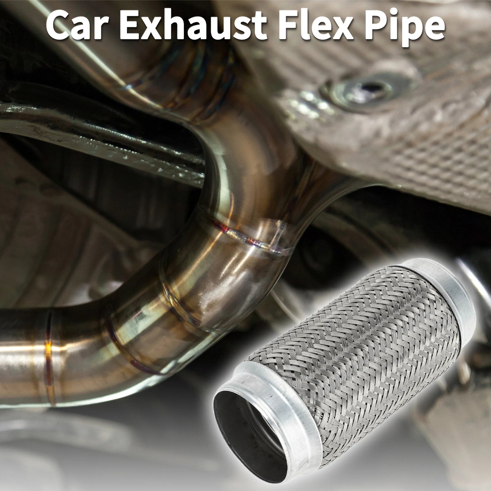 Exhaust Flex Pipe for Universal Applications (3.07 Inch OD)