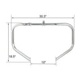 Engine Guard Crash Bar & Lower Vented Fairings for Harley Touring (2014–2024)