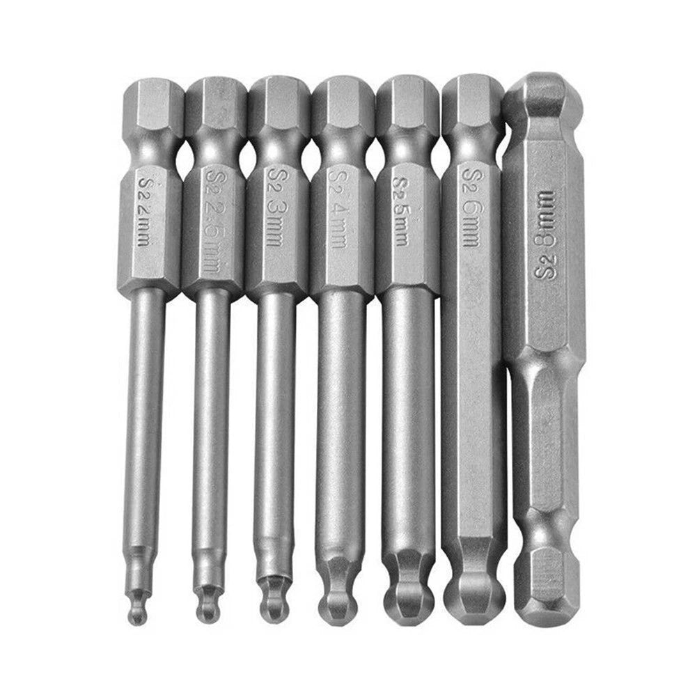 Screwdriver Shaft with 1/4" Hexagon Handle and Strong Magnet