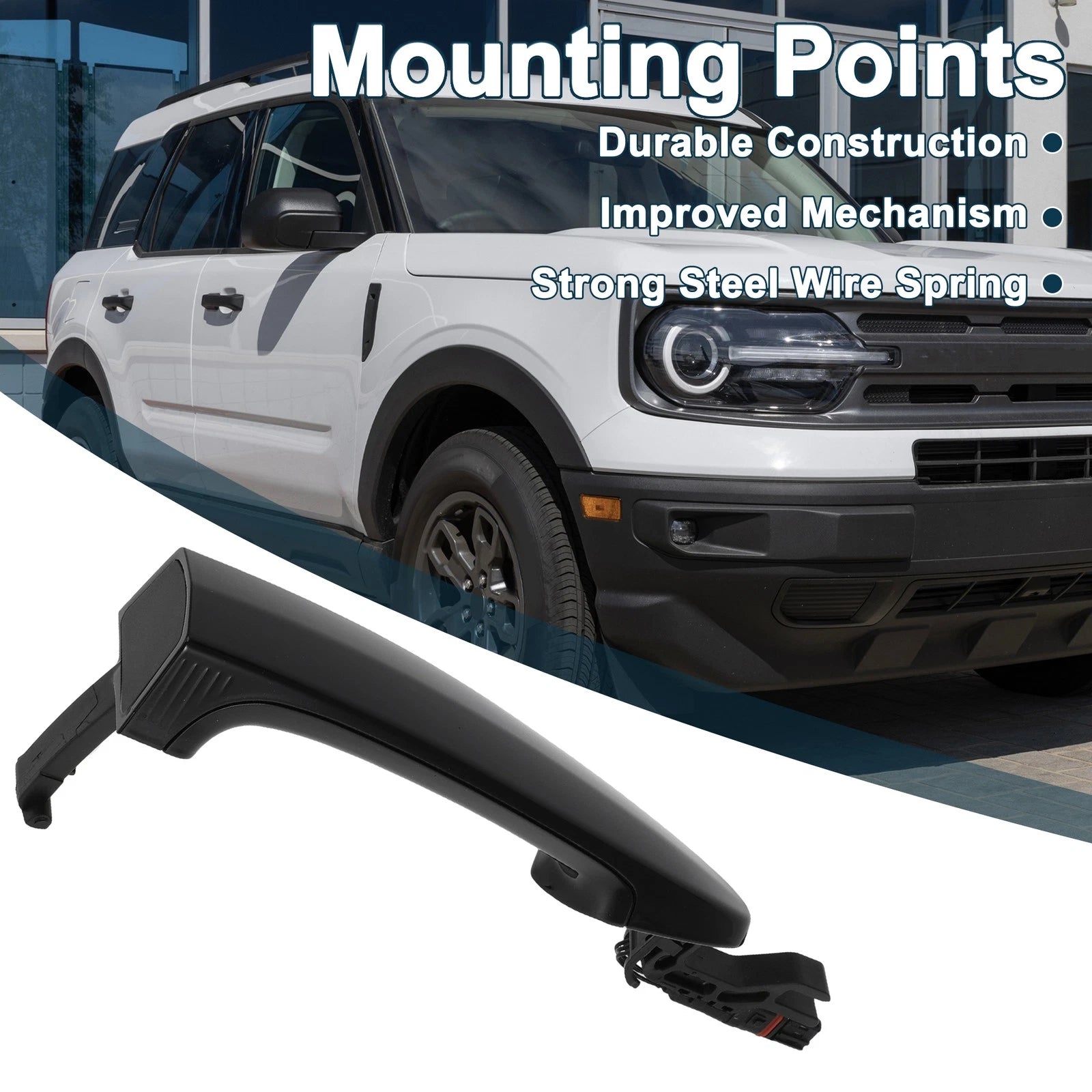 Front Left Exterior Door Handle Replacement for BMW X5 E70 E71 E72 (2007–2013)
