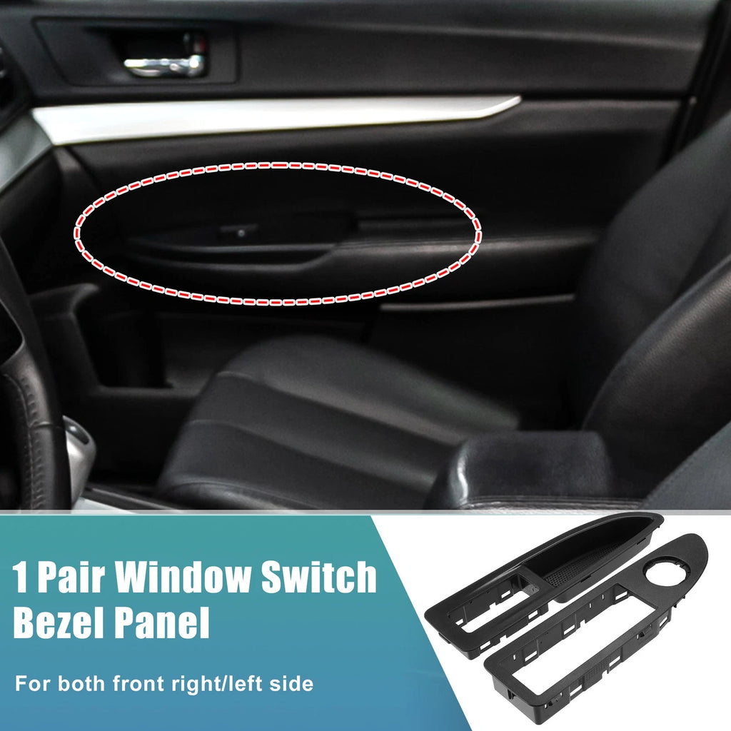 Door Window Switch Bezel Front Left Right Replacement for Dodge Avenger (2011–2014)