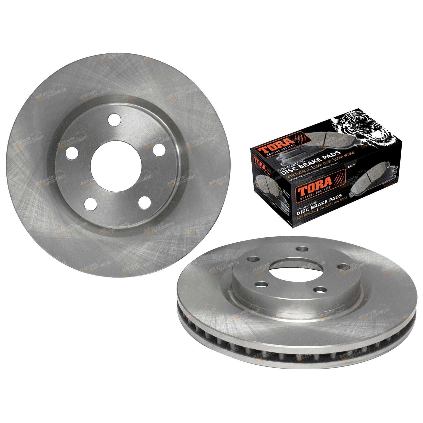 Front Disc Brake Rotors + Pads for Holden Commodore VE VF V6 (2006–On)