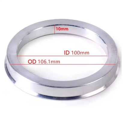 Set of 4 Aluminum Hub Centric Rings for