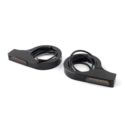 LED Fork Turn Signal Light Indicator for Harley Touring Dyna