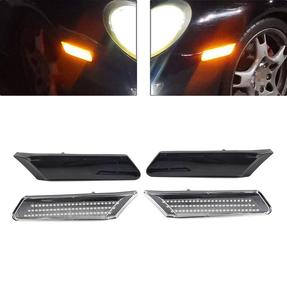 LED Side Marker Lights for Porsche 911 987 997 Boxster Cayman