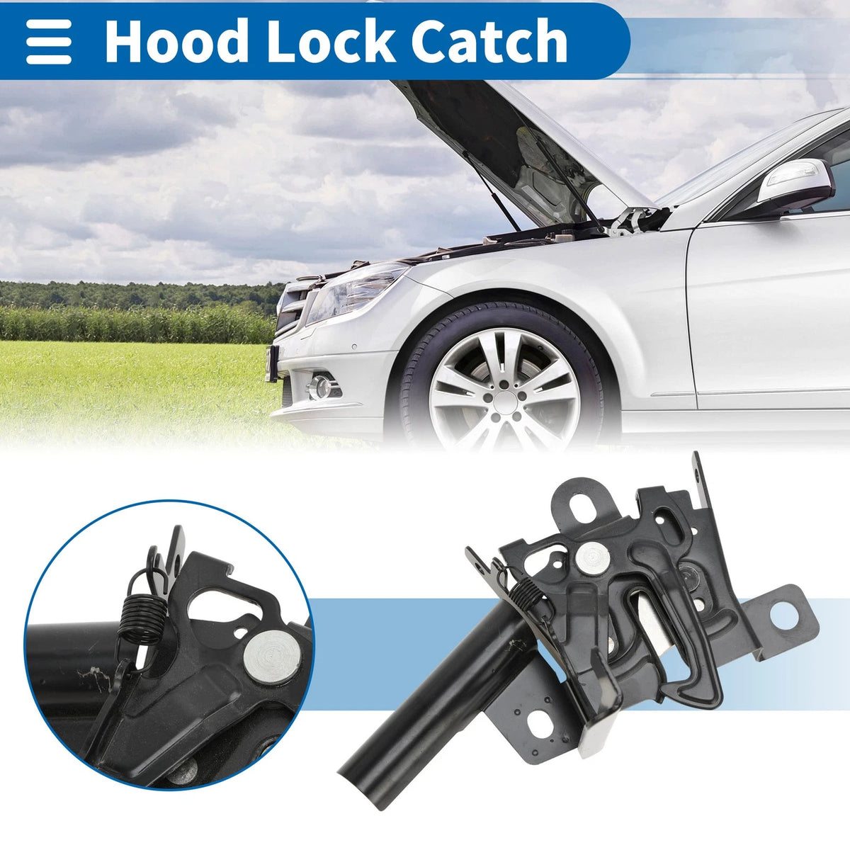 Hood Latch Assembly Replacement for Subaru Forester (2014–2018)