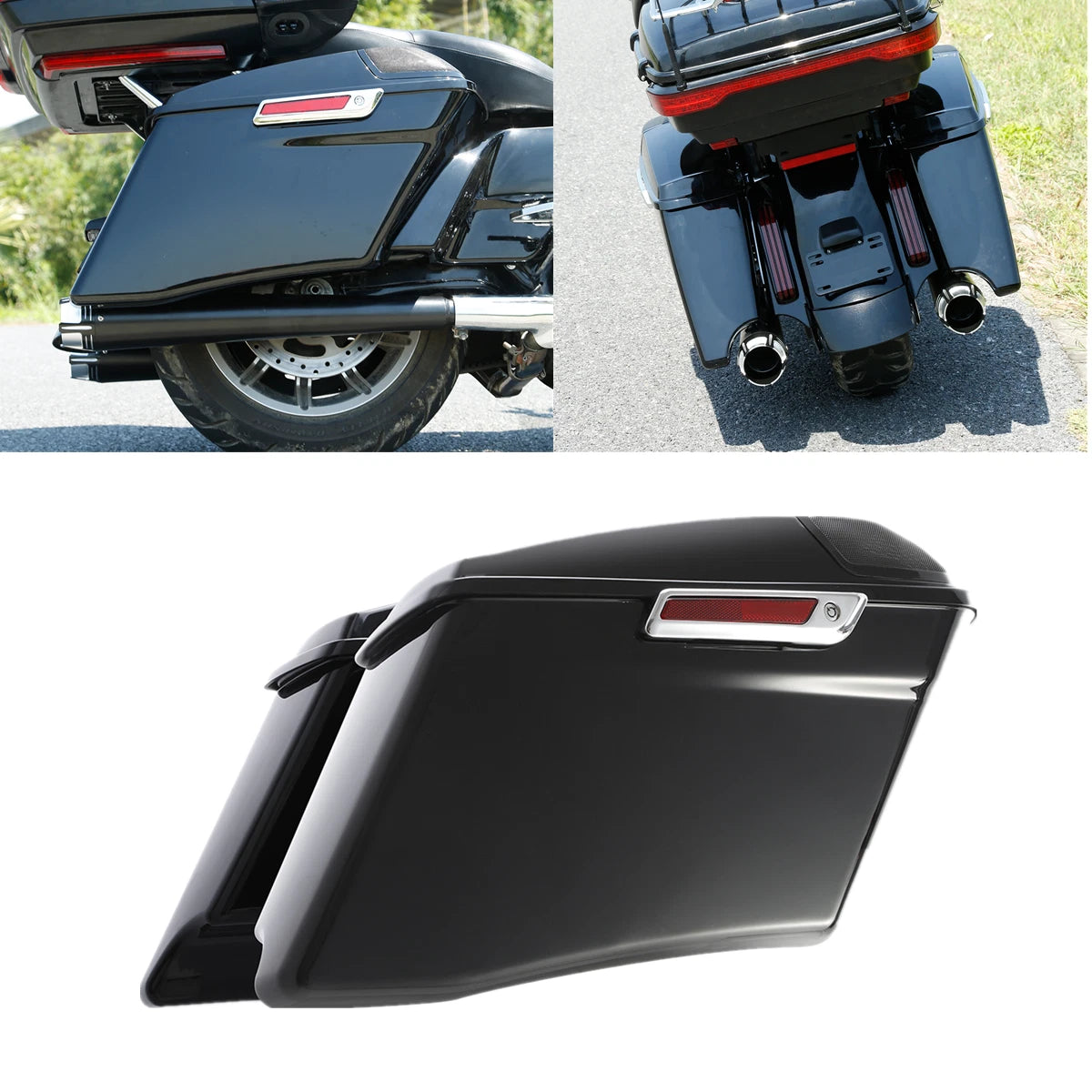 4" Extended Saddlebags for Harley Electra Glide Road Glide (2014–2023)