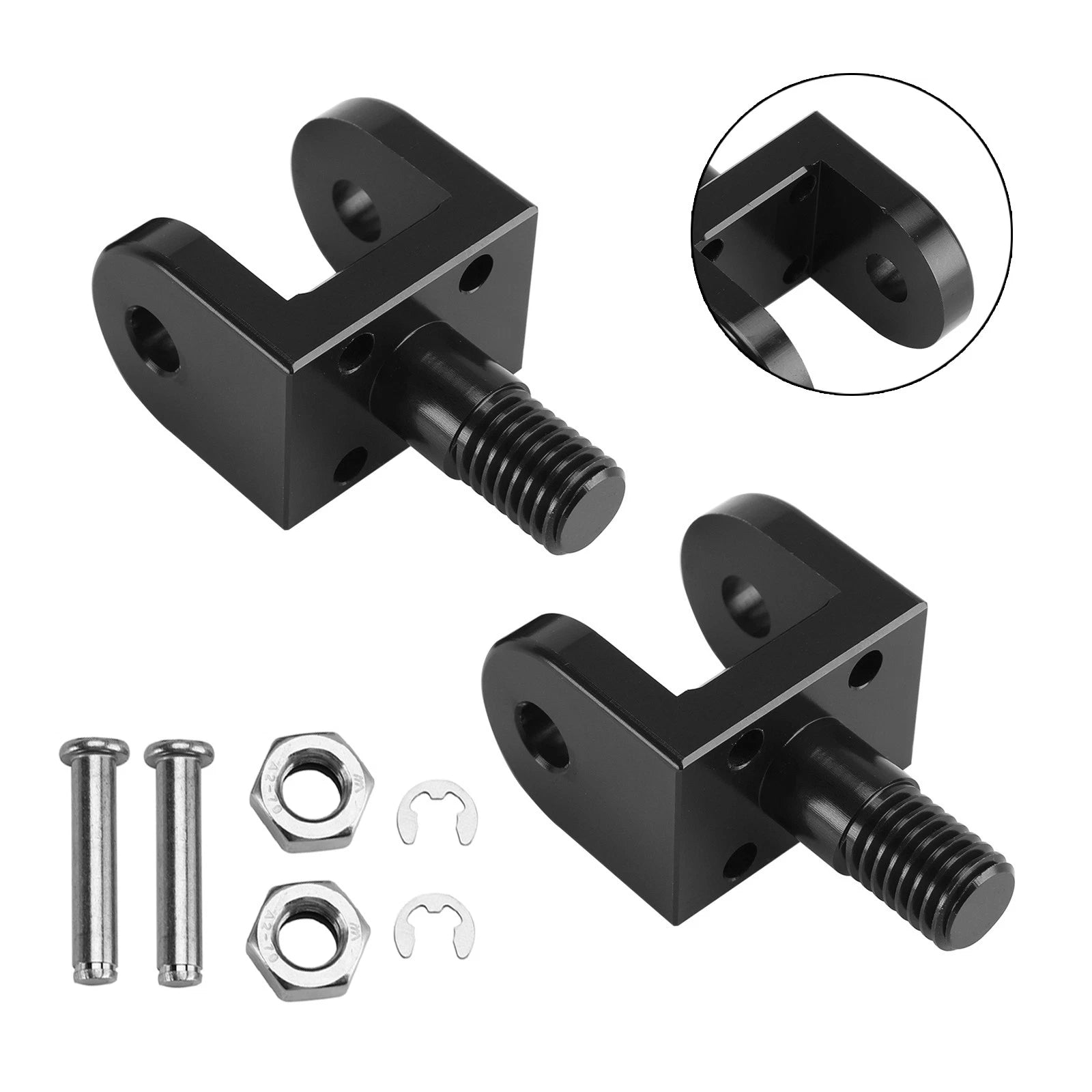 Foot Pegs Mounting Bracket for Sur Ron Light Bee X/S, Segway X160 X260