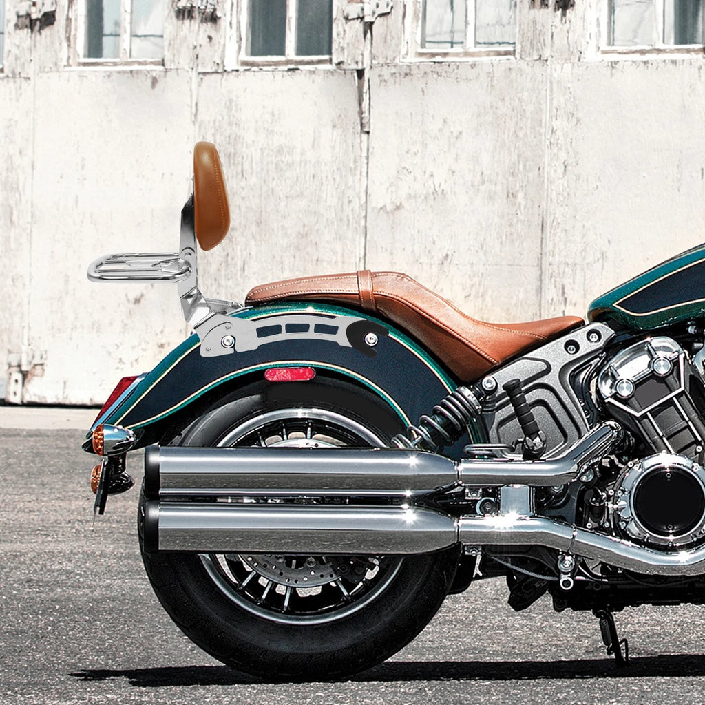 Quick Release Sissy Bar Backrest for Indian Scout (2015–2025)