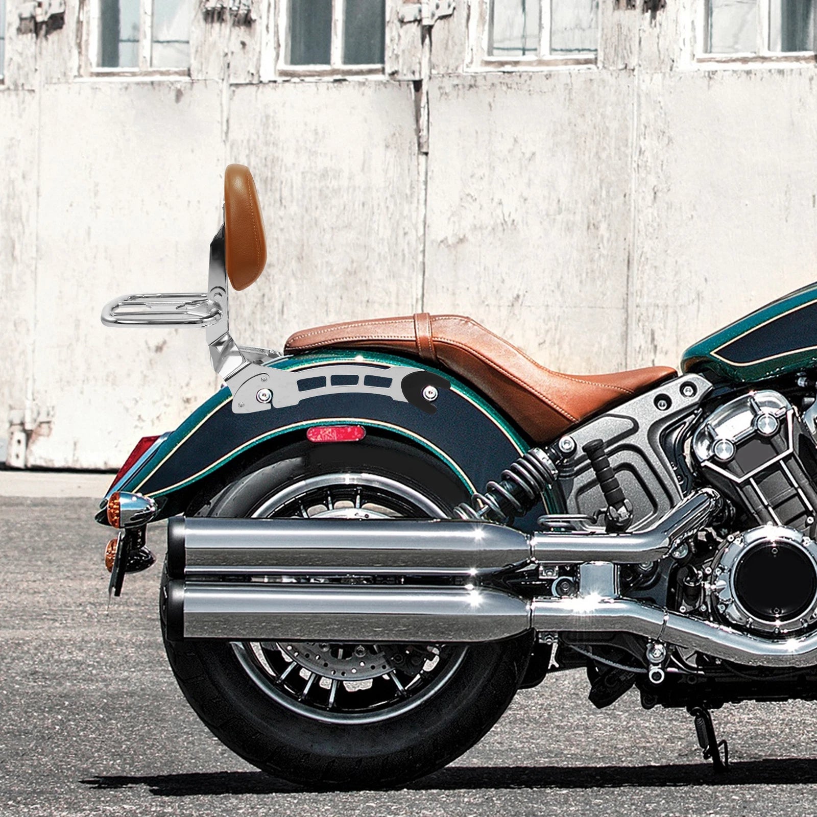 Quick Release Sissy Bar Backrest for Indian Scout (2015–2025)