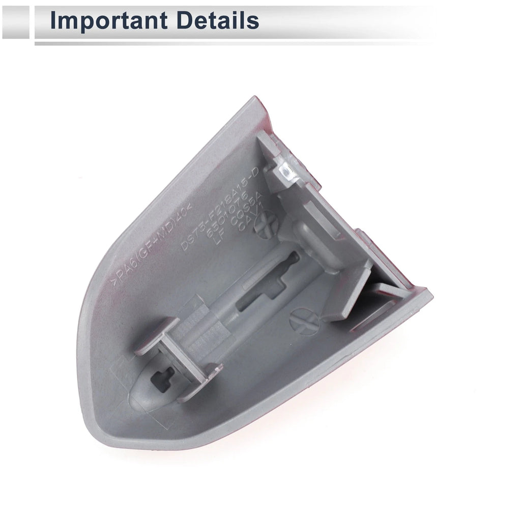 Front Left Door Handle End Cap for Ford Mondeo Edge Taurus (2013–2020) ABS Red