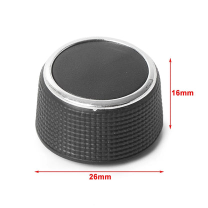 2x Rear Radio Audio Volume Control Knob for Chevrolet GMC 2007-2013 2008 Black