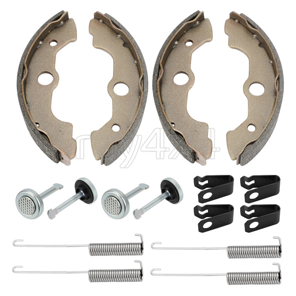 Front Brake Shoes w/Pins Kit for Honda Rincon 650 TRX650FA TRX650FGA (2003–2005)