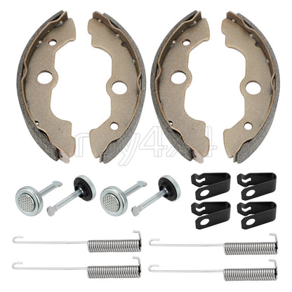 Front Brake Shoes w/Pins Kit for Honda Rincon 650 TRX650FA TRX650FGA (2003–2005)