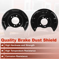 Rear Brake Dust Shield Replacement for Hyundai Elantra Kia Forte (2012–2016)