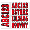 Sticker Kit for Boats & Personal Watercraft (4 Sets, 3")