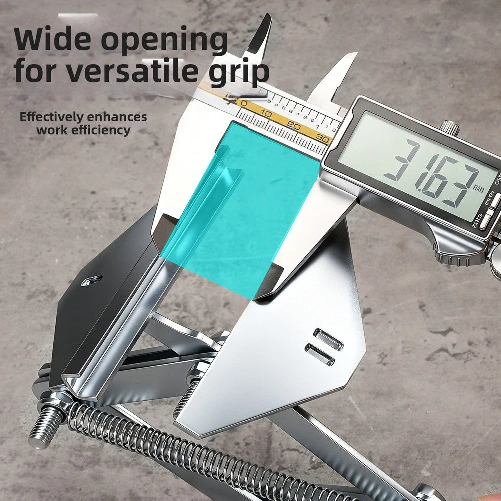 Zinc Coated Spring Lock Lifting Clamp for Cement Fertilizer Feed Bags