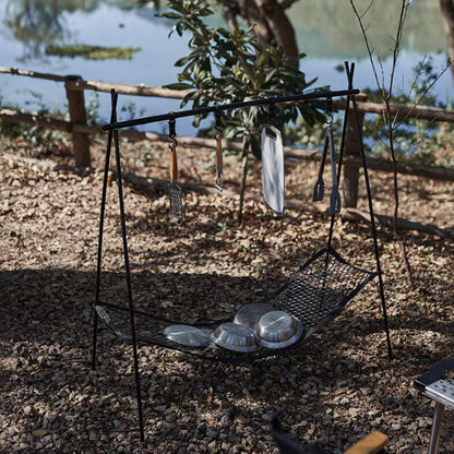 Collapsible Cargo Net Mesh Pocket for Camping Cart (2010–2023)
