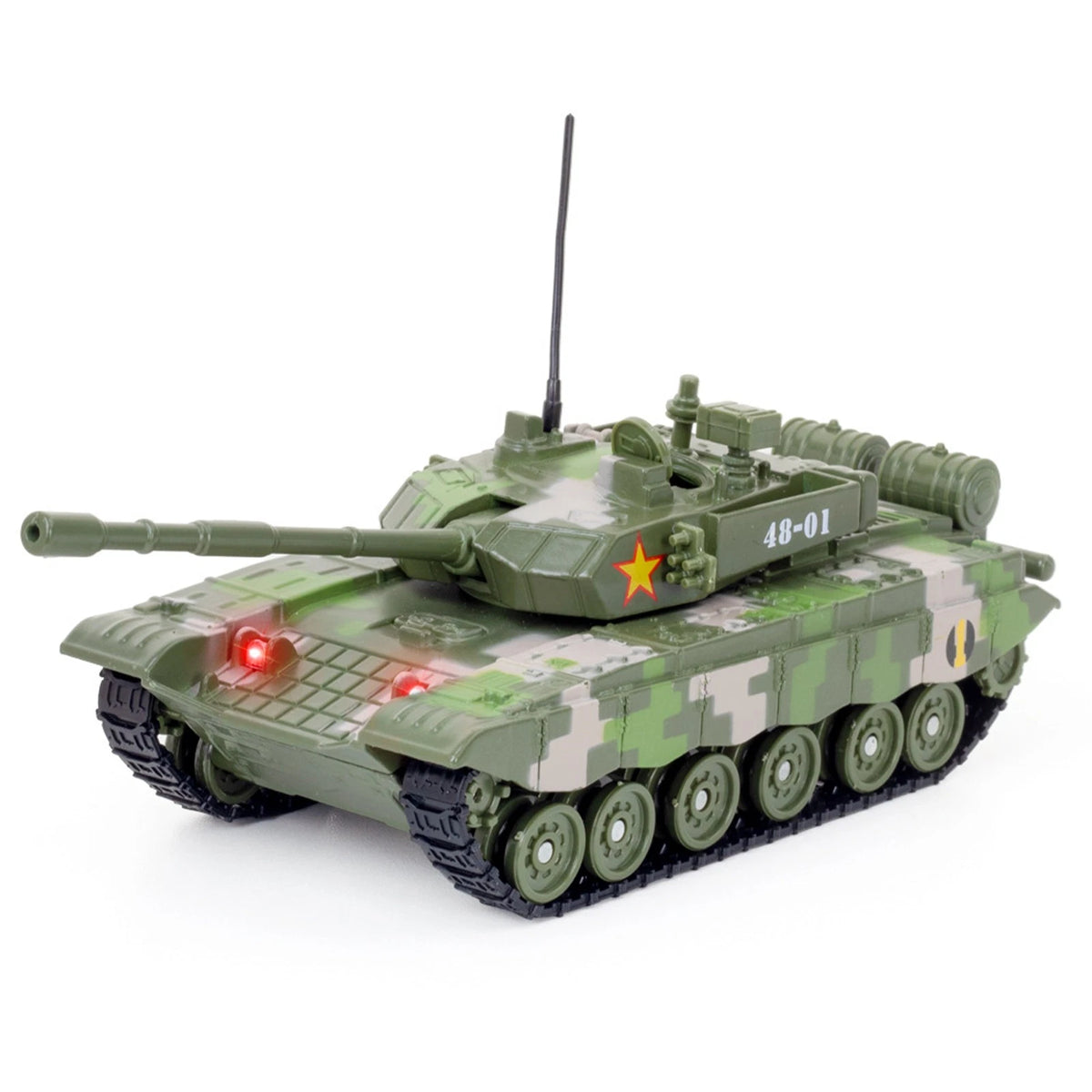 1/48 Battle Leopard 2 M1A2 Tank Model with Sound & Light Display