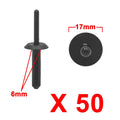 Plastic Rivet Fastener Clip Push Type for BMW 5 Series (2004–2010)
