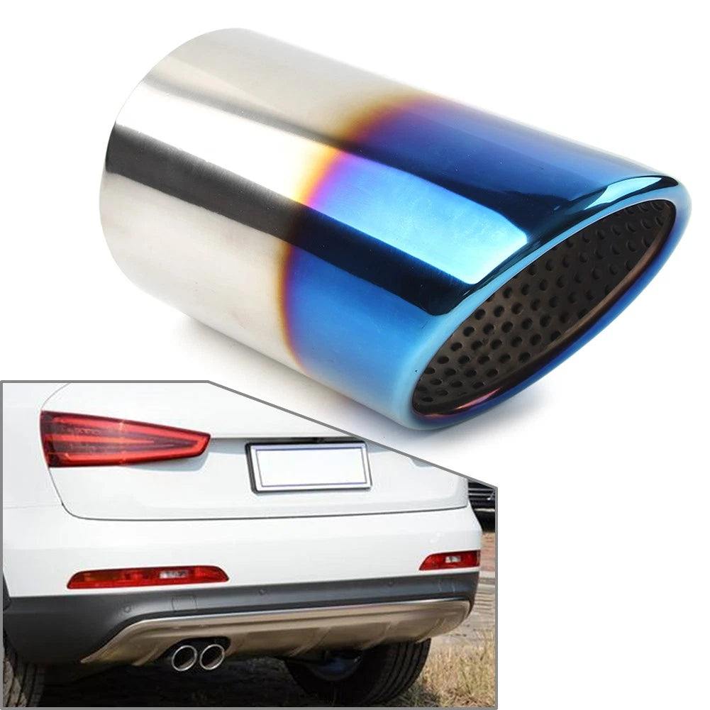 Stainless Steel Rear Exhaust Pipe Tail Muffler Tip for Audi Q3 (2012–2021)