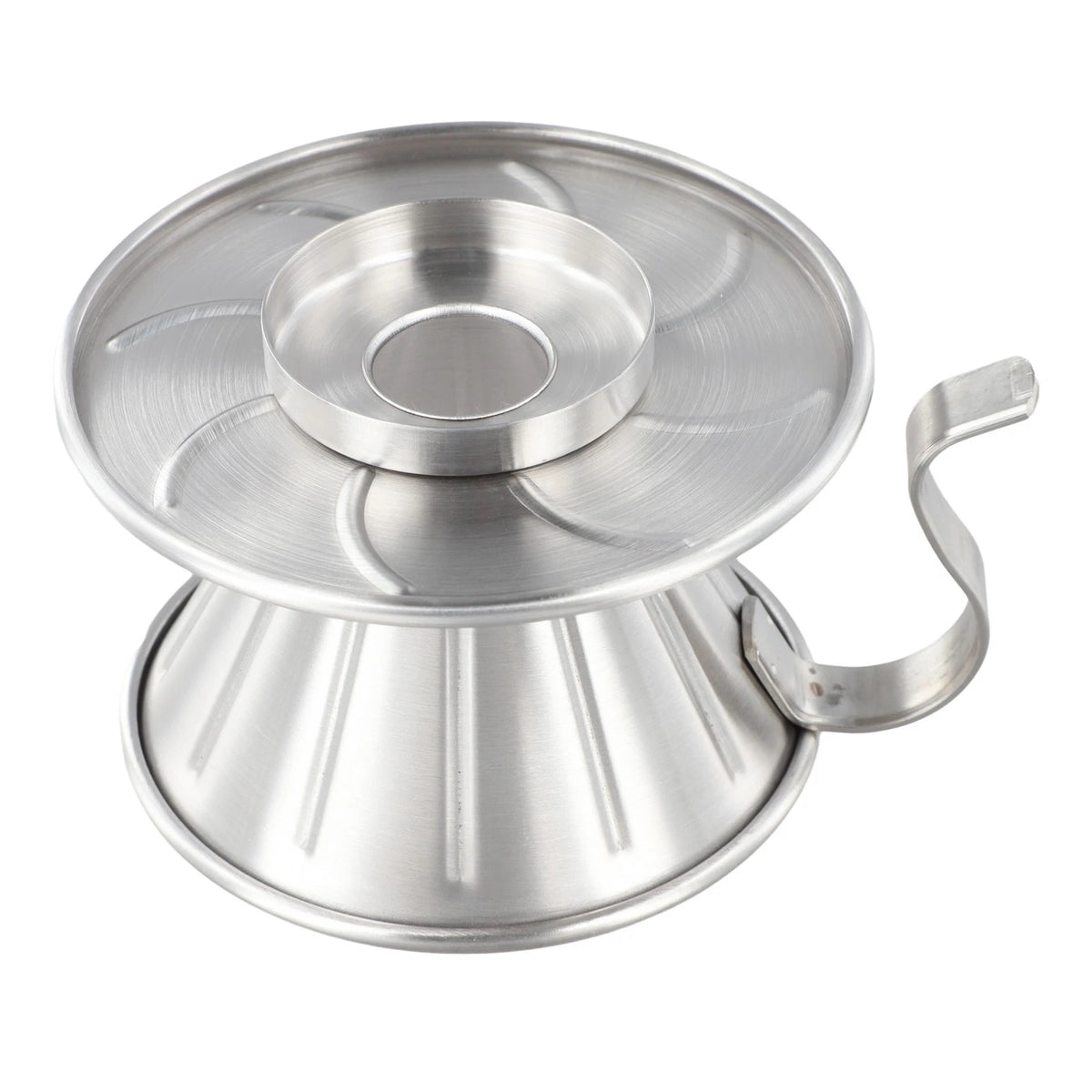 Stainless Steel Coffee Filter Cone with Easy Grip Handle