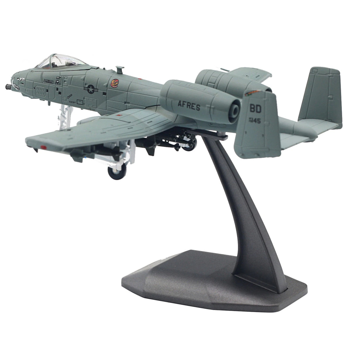 A-10 Warthog 1:100 Scale Model with Display Stand (16cm)