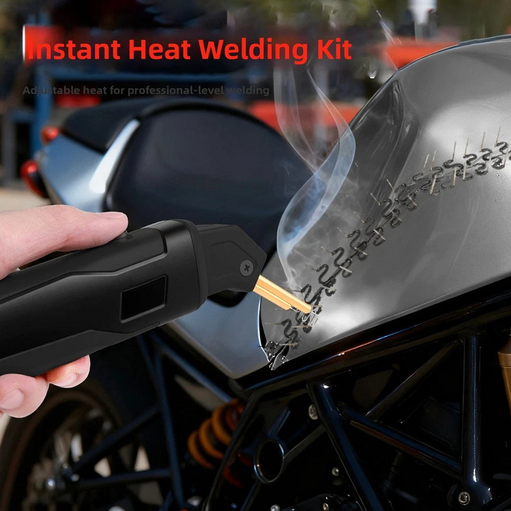 220V 100W Handheld Plastic Welder Torch with LED Light