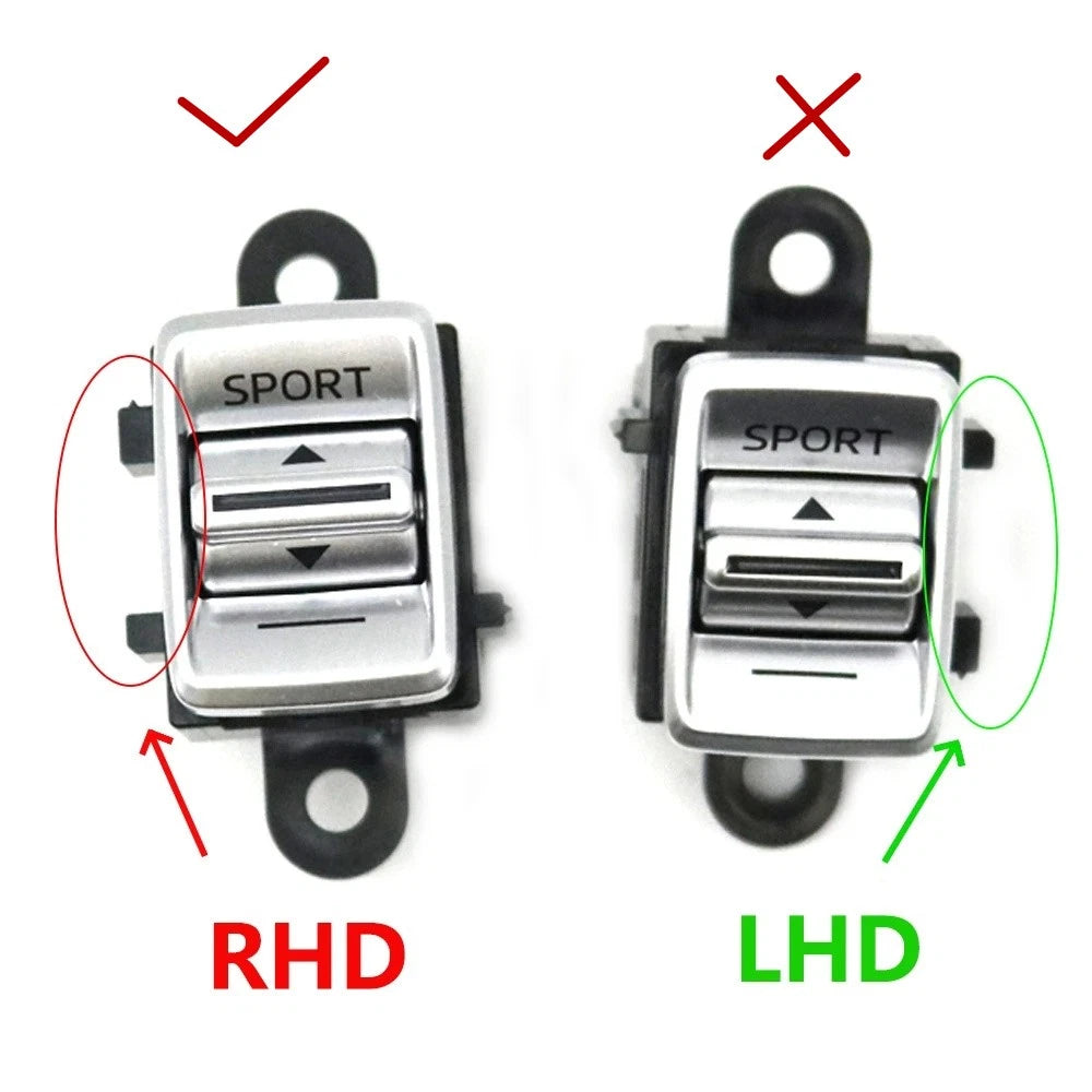RHD Sport Button Front Center Control Switch G46C66YK0 for Mazda 3 6 CX-5 (2010–2020)