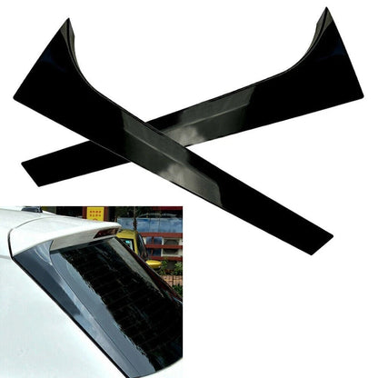 2X Rear Window Spoiler Side Wing Trim Cover for Skoda Kodiaq (2016–2020)