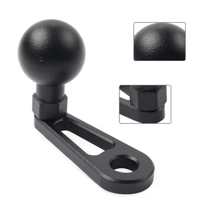 Universal Motorcycle Ball Head Base GPS Phone Holder Bracket Clamp Stand