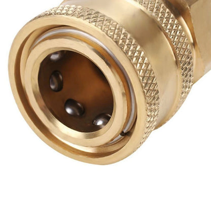 3/8in Male to M22 Male Quick Release Coupling Adapter for Pressure Washer