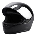 Full Face Helmet for Motorcycle (DOT Approved) - Silver Mirror Visor