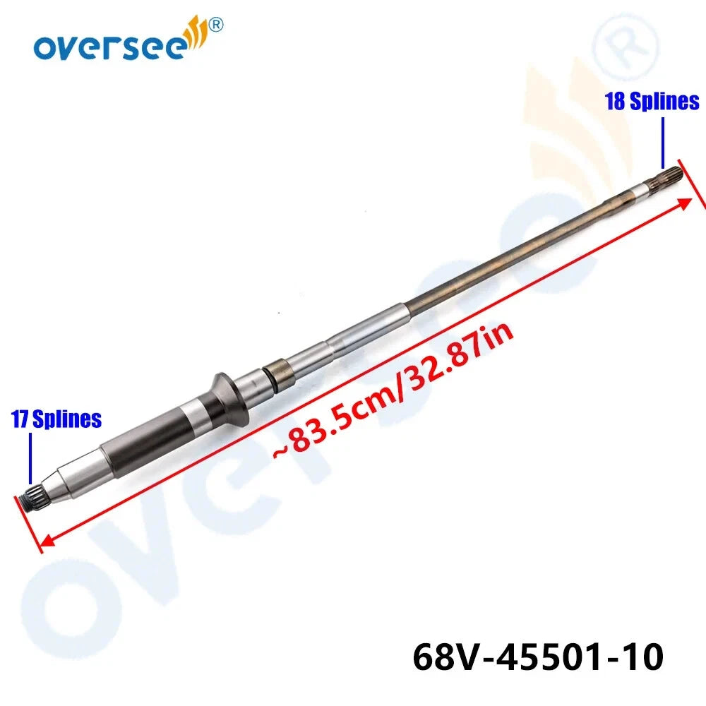 Drive Shaft L for Yamaha Outboard 115HP F115TLRZ (68V-45501-10-00)