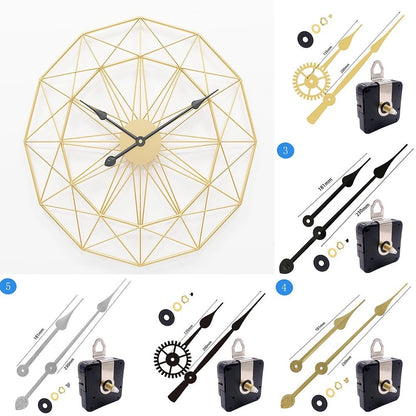 Long Hands Clock Mechanism for Wall Clock Repair
