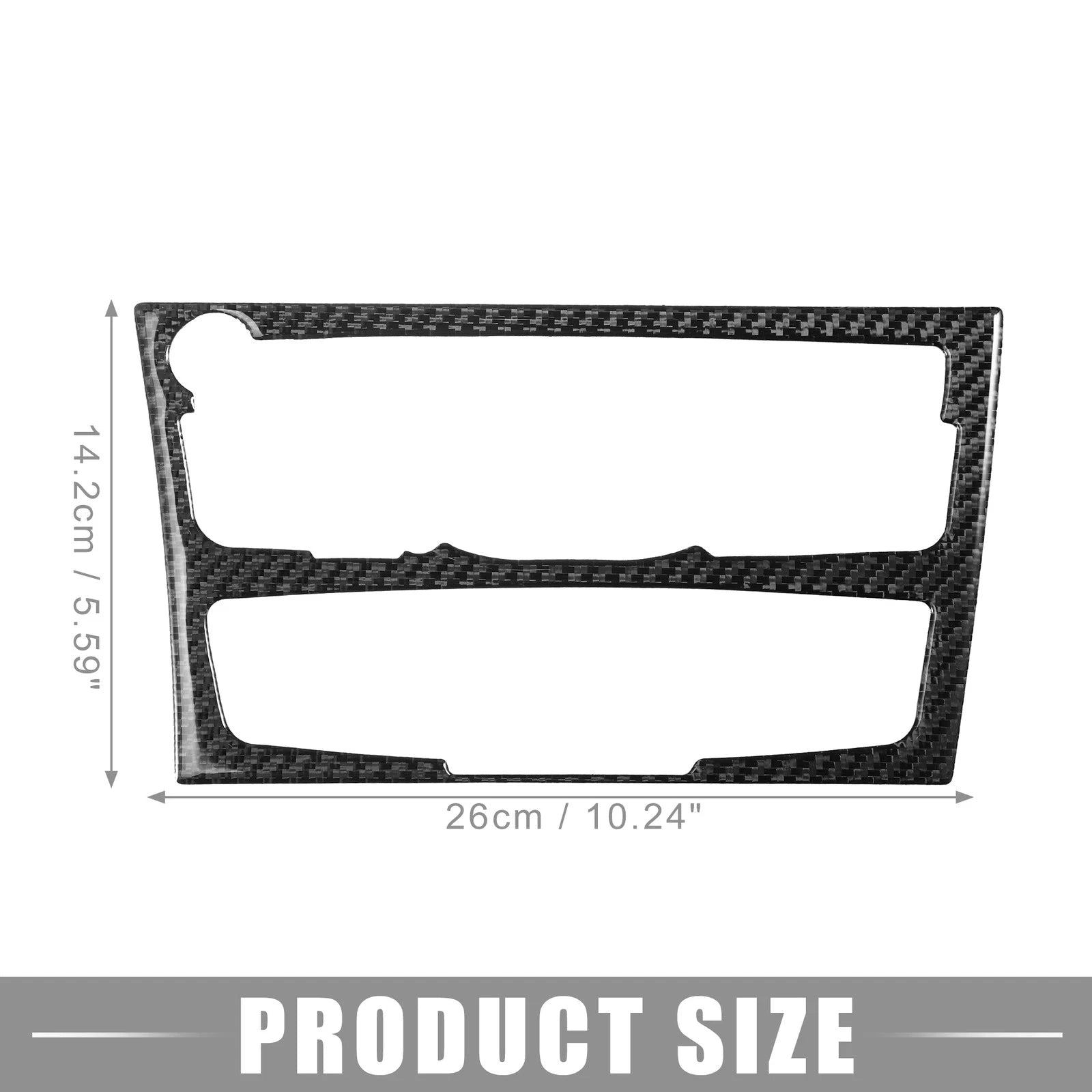 Centre Console Navigation CD Panel Trim for Audi A4 B8 A5 S5 (2008–2016)