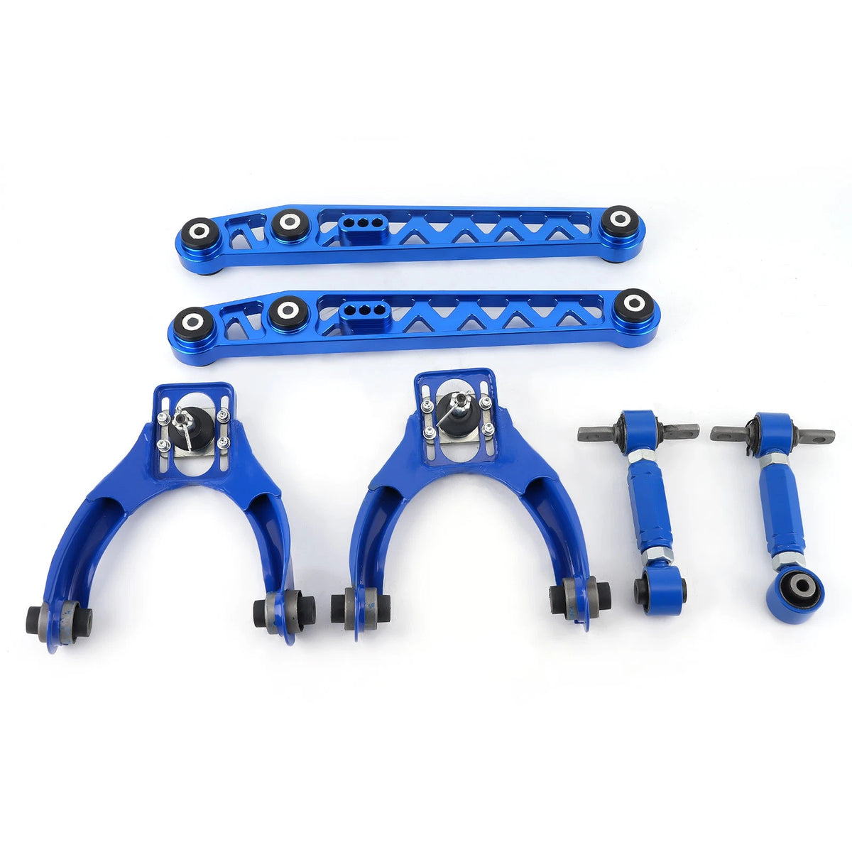 Set of 2 Rear Lower Front Upper Control Arms + Rear Camber Kit for Honda Civic (1996–2000)