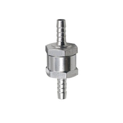 6mm Aluminium One-way Fuel Check Valve for Car Boat Petrol Diesel