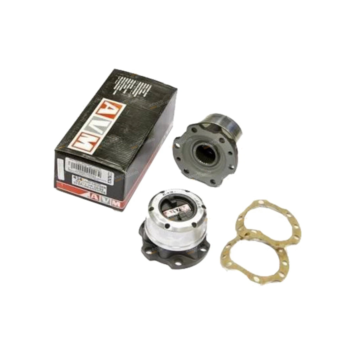 2X Free Wheeling Hubs AVM446 for Land Rover Defender (1984–1993)