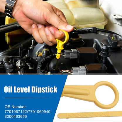 Engine Oil Level Indicator Dipstick for (No. 7701067122/7701060940/8200463656)