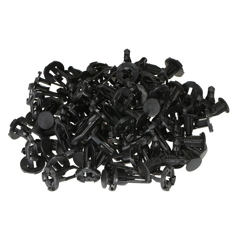 40pcs Car Retainer Push Pin Rivet Fasteners Trim Moulding Clip Kit