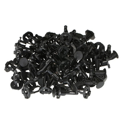 40pcs Car Retainer Push Pin Rivet Fasteners Trim Moulding Clip Kit