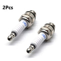 2Pcs Z4C Spark Plug for 49cc-80cc 2-Stroke Engine Moped Scooter