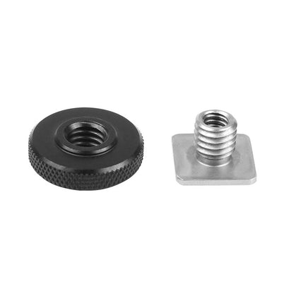 3/8" to 1/4" Adapter Screw Cold Shoe Base Bracket for DSLR Camera Cage