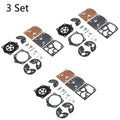 Set of 3 Carburetor Gasket Kit K10-WB for Homelite 650 750